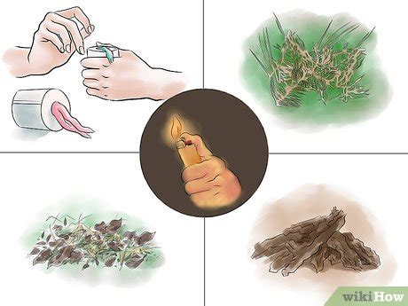 How to Start a Fire With Different Types of Kindling: 7 .